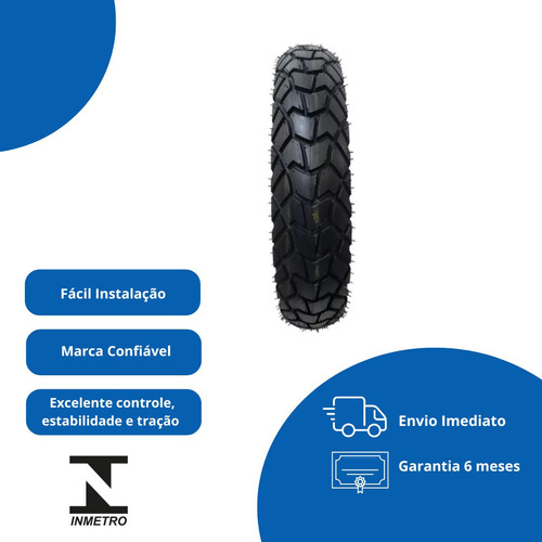 Pneu Honda Nxr / Bros 110/90-17 Traseiro Viper Maggion