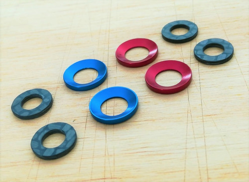 Imagen 1 de 4 de Kit De Rondanas Para Zapatas De Freno De Ruta