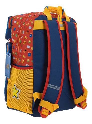 Mochila Mario Bros Onder Primaria Backpack Mb70508-9 Color M Multicolor Mario Bros