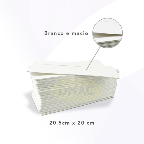 Imagem 2 de 4 de Papel Toalha Interfolha Folha Simples Descartável Banheiro