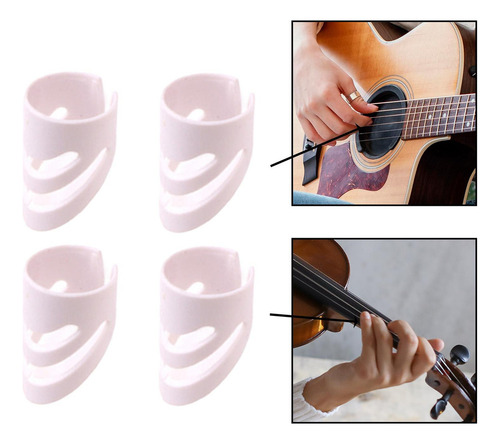 2025 2 X 4 Piezas De Púas For Guitarra De Dedo, Púas De