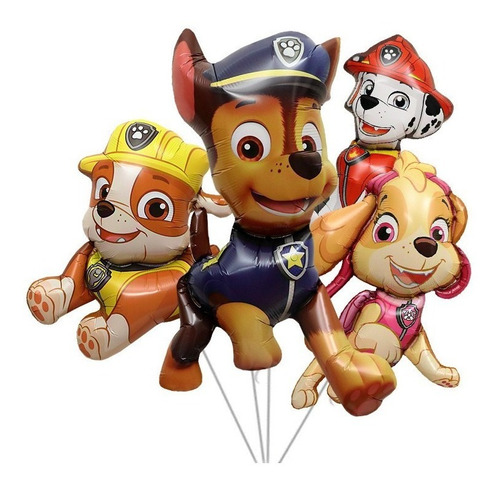 Globo Paw Patrol Gigante Globo Fiesta Patrulla Canina Latex