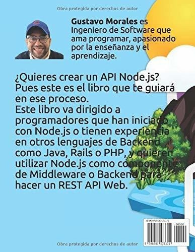 Creando Api Con Node.js, Express Y Mongodb -..., De Morales, Gust. Editorial Independently Published En Español