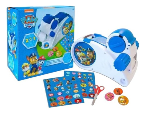 Paw Patrol Fabrica De Stickers + De 45 Diseños Nickelodeon 