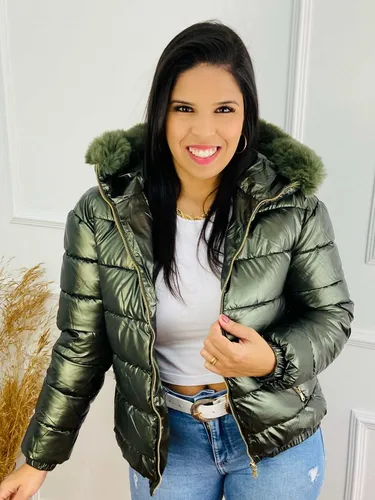Jaqueta feminina best sale puffer
