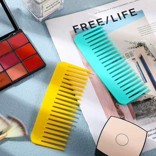 Large Hair Detangling Comb Wide Tooth Comb For Curly Hair Ah