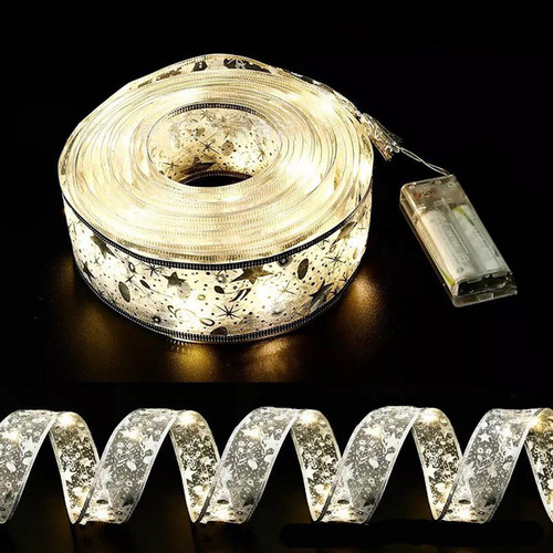 Cadena De Luces Led Con Forma De Guirnalda De 5 O 10 Metros