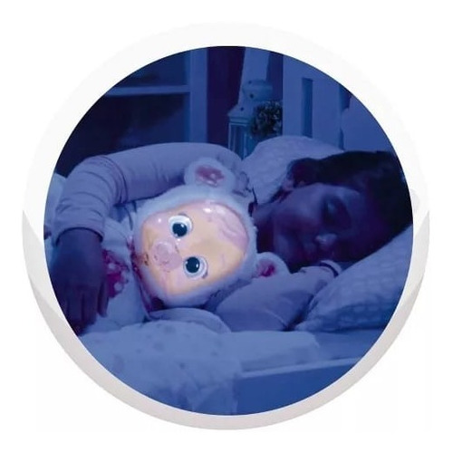 Imagen 6 de 10 de Muñeca Bebe Llorona Cry Babies Buenas Noches Coney Alumbra
