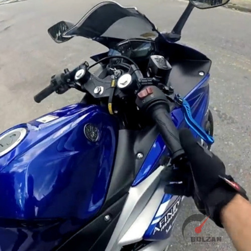 Semi Guidão Yamaha R3 2019 2020 Reforçado Preto Fosco