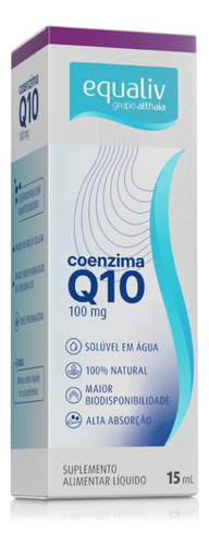 Equaliv Coenzima Q10 15ml Gotas 
