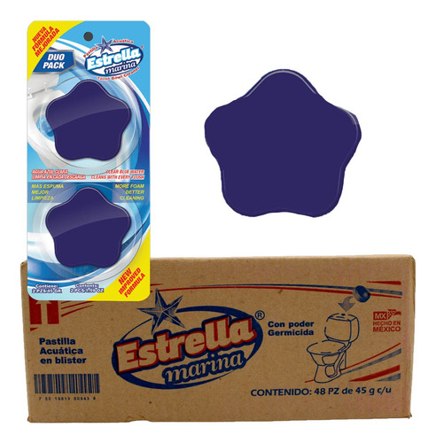 12 Pack D 2 Pastillas Desinfectante Aromatizante 90gr Pra Wc