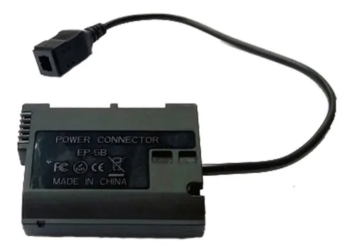 Adaptador Corriente Directa En El15 Para D7200 D750 D850