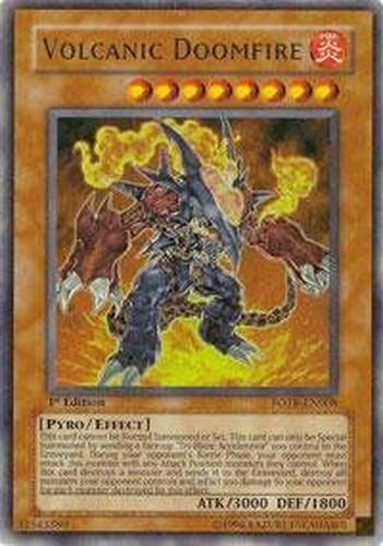 Yu-gi-oh! - Volcanic Doomfire (ct04-en004) - Latas De Colecc