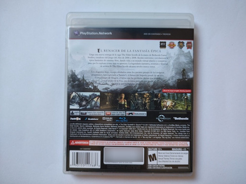 The Elder Scrolls V Skyrim Original Para Ps3 Fisico (Usado)