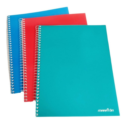 Cuaderno A4 Maraton T/ Flexible Espiral 21x27cm 100 Hojas