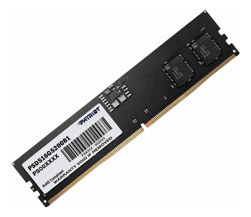 Memoria Ram Patriot Signature Line Ddr5, 5200mhz, 16gb Cl42