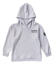 Comprar Buzo Canguro Rock Nene Rustico Grisino Capucha Nueva Tempora