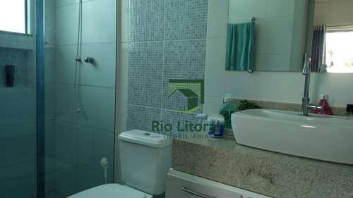 Imagem 13 de 30 de Casa Duplex De Alto Padrão Com 5 Dormitórios Sendo 3 Suítes Em Rio Das Ostras/rj. - Ca0951