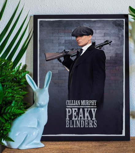 Cuadro Marco Negro Poster 33x48cm Peaky Blinders 05 Shelby
