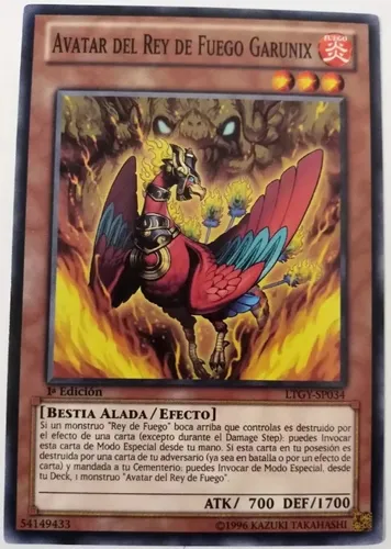 Avatar Del Rey De Fuego Garunix - Common Ltgy Español