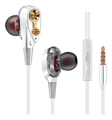 Auriculares Audifonos Monitores In-ears Qkz Ck8