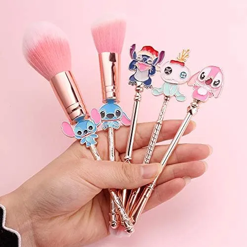 Juego De Brochas De Maquillaje Ohana Stitch 626