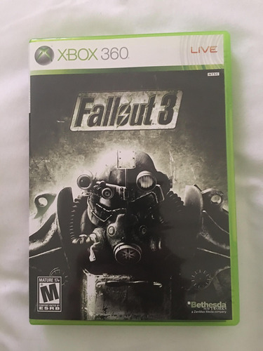 Fallout 3 Xbox 360 Midia Fisica Original