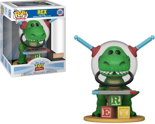 Funko Pop! Deluxe Toy Story Rex #1091 Exclusivo