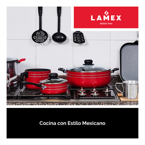 Budinera Lamex De Aluminio 56 Litros Con Tapa De Aluminio