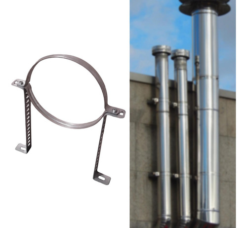 Soporte Para Tubo De Chimenea, Práctico Para Diámetro 14cm