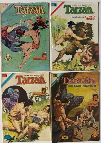 Tarzán, Lote 4 Revistas, Chicas, Cr03 (Usado)