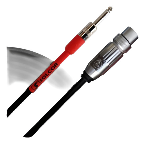 Cable Switchcraft 52asw06 6.3-canon Hembra Para Microfono 6m