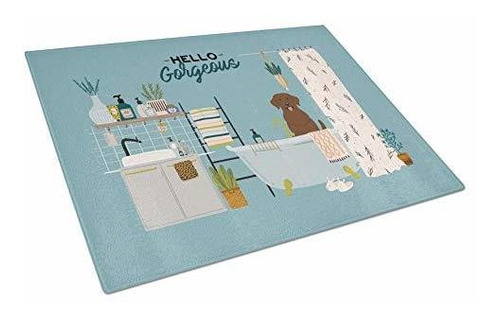 Caroline's Treasures Ck7478lcb Chocolate Labrador En Bañera 