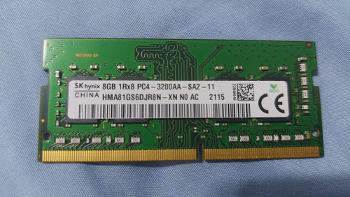 Memoria Ram Ddr4 8gb 3200mhz