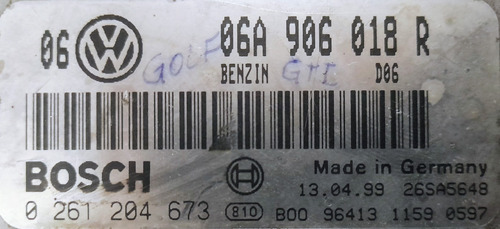 Ecu S Golf 06a 906 018 R (golf Gti).