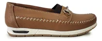 Comprar Zapatos Mujer De Cuero Mocasines Comodos Livianos Aplique
