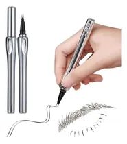 Comprar Delineador 2 Puntas Microblading Pen Fibra Tattoo Cejas Ojos Color 03 - Gris Suave Negro