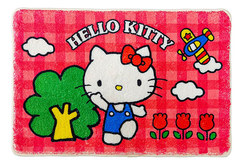 Alfombra Hello Kitty Kawaii Original 60 X 40 Cm