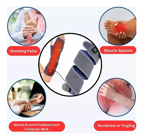 Y Pulsera Calentadora De Brazo Calefactor Ajustable