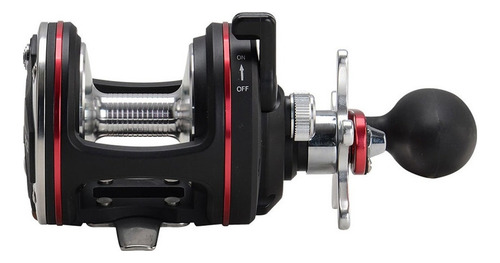 Reel Rotativo Tica Toptec Swa 10 Pesca Lance Costa Embarcado Color Negro