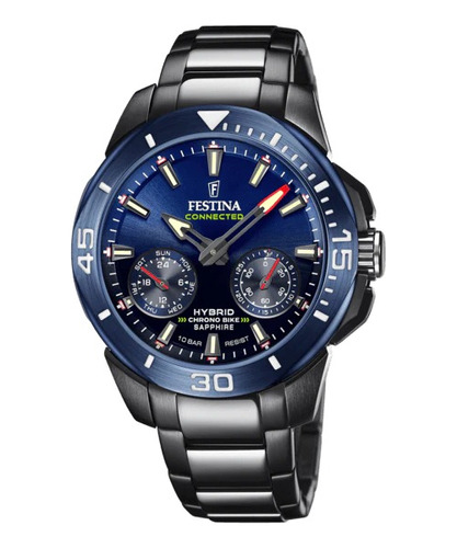 Reloj Festina F20647.1  Limited Smart Notific Aciones Zafiro