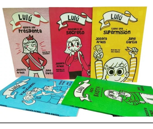 Pack De  Lulu  5 Libros