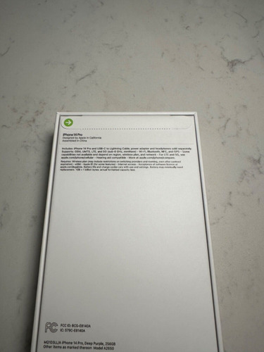 Imagen 3 de 3 de Apple iPhone 14 Pro 256gb Liberado De Fabrica 12m Garant