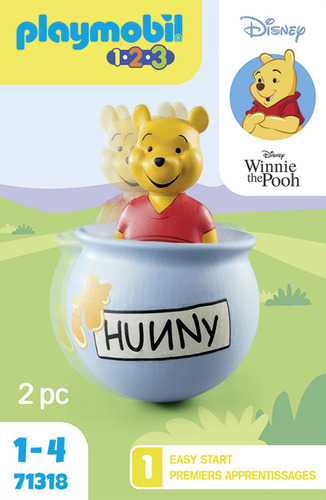 Toy Playmobil 1.2.3 Y Disney Winnie's Counter Balance Honey