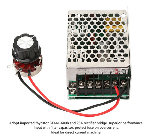I Controlador De Velocidade De Motor Monofásico 220v Ac