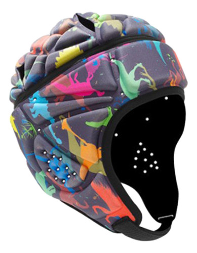 Casco De Rugby Bandera Casco De Fútbol Protector Estilo B