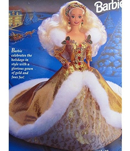 Imagen 2 de 4 de Muñeca Barbie 1994 Happy Holiday Special Edition