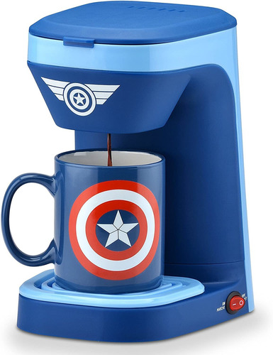 Marvel Captain America - Cafetera De 1 Taza