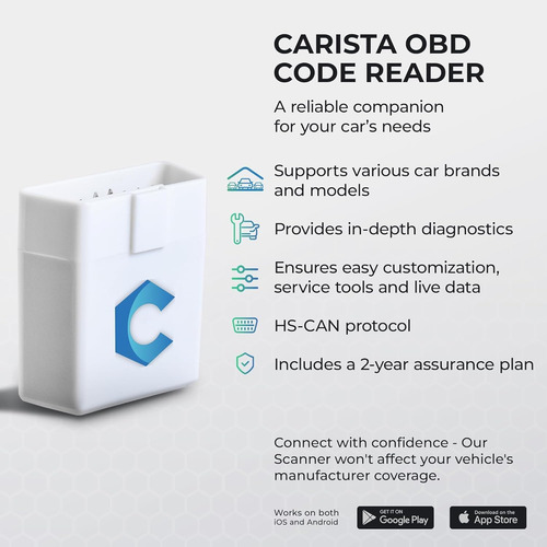 Scaner Carista Obd2 Bluetooth, Diagnóstico, Lectura Códigos
