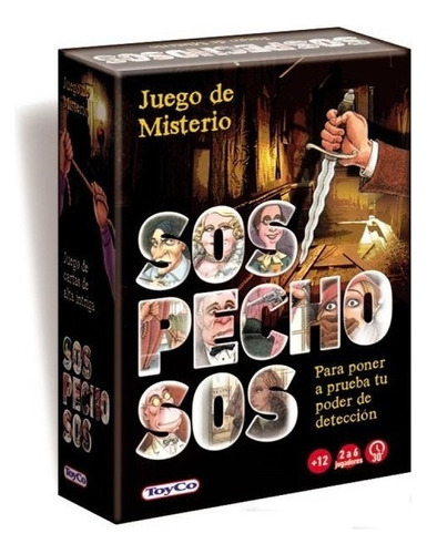  Sospechosos 19016 Juego De Mesa Toyco Misterio